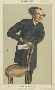 Rahip Charles Voysey (renkli taş) by James Jacques Joseph Tissot
