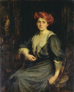 Bayan Chloe Preston, c.1909 (tuval üzerine yağlıboya)