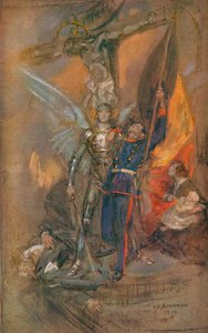 Belçikalı Aziz Michael, 1914, 1914 by James Jebusa Shannon