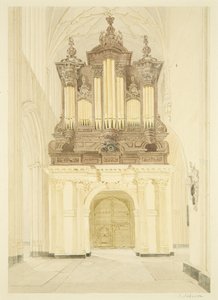 St Mary Redcliffe Organ ve Organ Çatı Katı by James Johnson