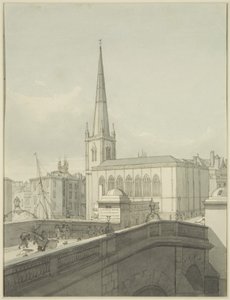 St Nicholas Kilisesi ve Bristol Köprüsü