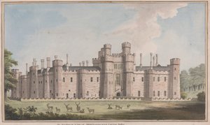 Herstmonceux Kalesi, Doğu Sussex: Güney Batı Manzarası