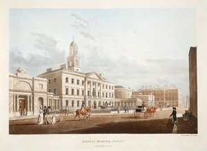 Yatan Hastane, Dublin, 1795 (el boyaması gravür)