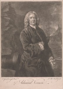Amiral Edward Vernon by James McArdell