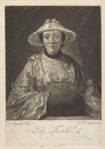 Leydi Anne Fenoulhet (kızlık soyadı Day) by James McArdell