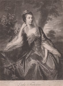 Leydi Fortescue by James McArdell