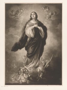 Immaculate Conception Mary by James McArdell
