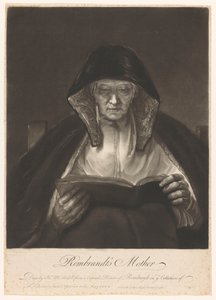 Okuyan yaşlı bir kadının portresi Rembrandt