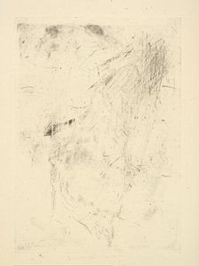 [76] Whistler tarafından iptal edilen plakalardan izlenimler - [Oturan Figür?] by James Abbott McNeill Whistler
