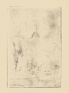 [76] Whistler tarafından iptal edilen plakalardan izlenimler - [Oturan Figür]. by James Abbott McNeill Whistler