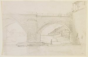 bir köprü by James Abbott McNeill Whistler
