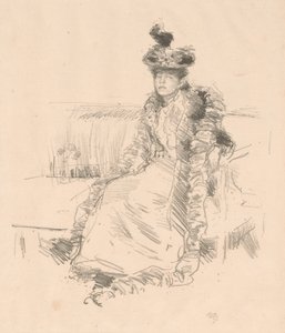Oturan Bayan by James Abbott McNeill Whistler