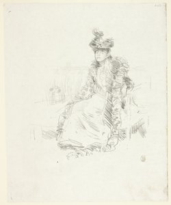 Oturan Bayan by James Abbott McNeill Whistler