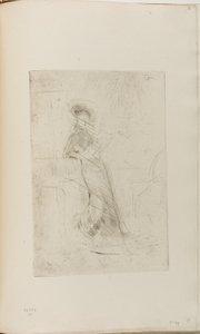 Pencerede Bir Hanımefendi by James Abbott McNeill Whistler