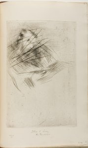 Bir Adam Okuma by James Abbott McNeill Whistler