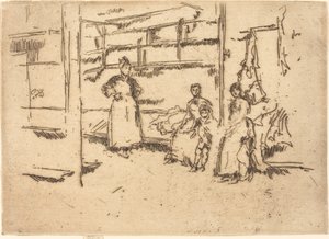 Satıştan Sonra, Hounsditch by James Abbott McNeill Whistler