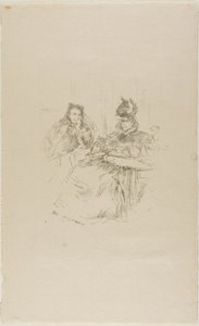 Beş çayı by James Abbott McNeill Whistler