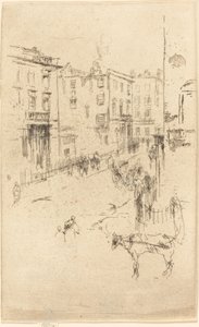 Alderney Caddesi by James Abbott McNeill Whistler
