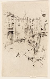Alderney Caddesi by James Abbott McNeill Whistler