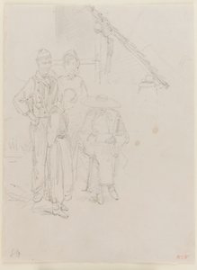 Bir Sanatçı Eskiz by James Abbott McNeill Whistler