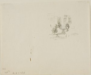 Bir İç Mekan by James Abbott McNeill Whistler