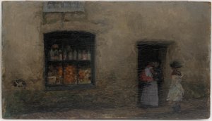 Turuncu Nota: Tatlı Dükkanı by James Abbott McNeill Whistler