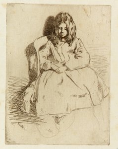 Annie, Oturan by James Abbott McNeill Whistler