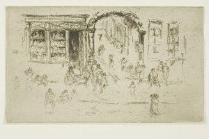 Archway, Brüksel by James Abbott McNeill Whistler