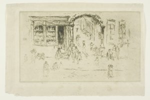 Archway, Brüksel by James Abbott McNeill Whistler