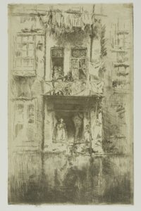 Balkon, Amsterdam by James Abbott McNeill Whistler