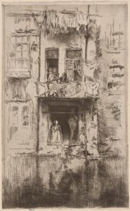 Balkon, Amsterdam by James Abbott McNeill Whistler