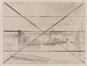 Battersea Şafağı (Cadogan İskelesi) by James Abbott McNeill Whistler