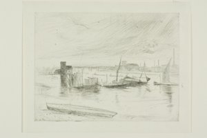Battersea Şafağı (Cadogan İskelesi) by James Abbott McNeill Whistler