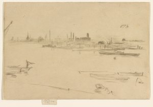 Battersea Sabahı by James Abbott McNeill Whistler