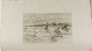 Battersea Erişimi by James Abbott McNeill Whistler