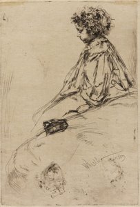 Bibi Lalouette by James Abbott McNeill Whistler