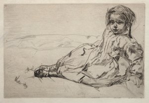 Bibi Valentine by James McNeill Whistler
