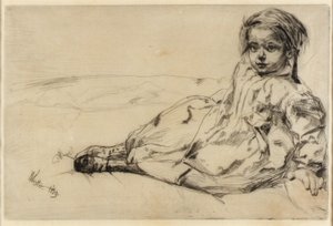 Bibi Valentine by James McNeill Whistler