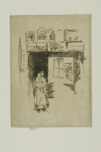 Kuş Dükkanı - Yedi Kadran by James Abbott McNeill Whistler