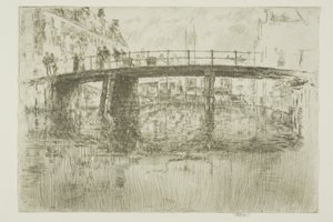 Köprü, Amsterdam by James Abbott McNeill Whistler