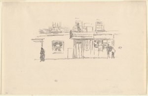 Chelsea Mağazaları by James Abbott McNeill Whistler