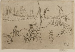 Çocuklar, Portsmouth by James Abbott McNeill Whistler