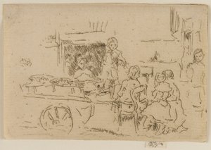 Çocuk Meyve Arabası by James Abbott McNeill Whistler