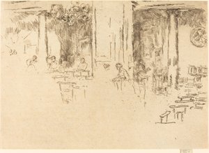 Kilise, Brüksel by James Abbott McNeill Whistler