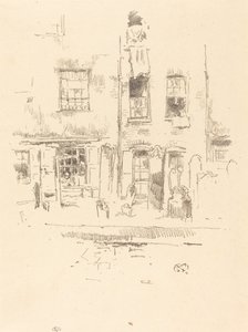 kilise bahçesi by James Abbott McNeill Whistler