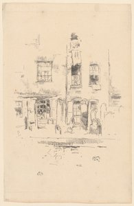kilise bahçesi by James Abbott McNeill Whistler