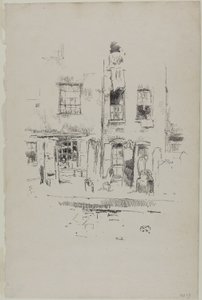 kilise bahçesi by James Abbott McNeill Whistler