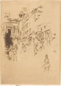 Cutler Caddesi, Houndsditch by James Abbott McNeill Whistler