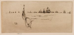Bayrağı Daldırmak by James Abbott McNeill Whistler