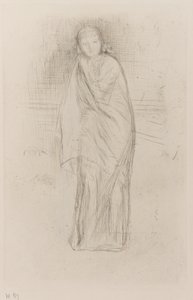 Drapeli Model by James Abbott McNeill Whistler